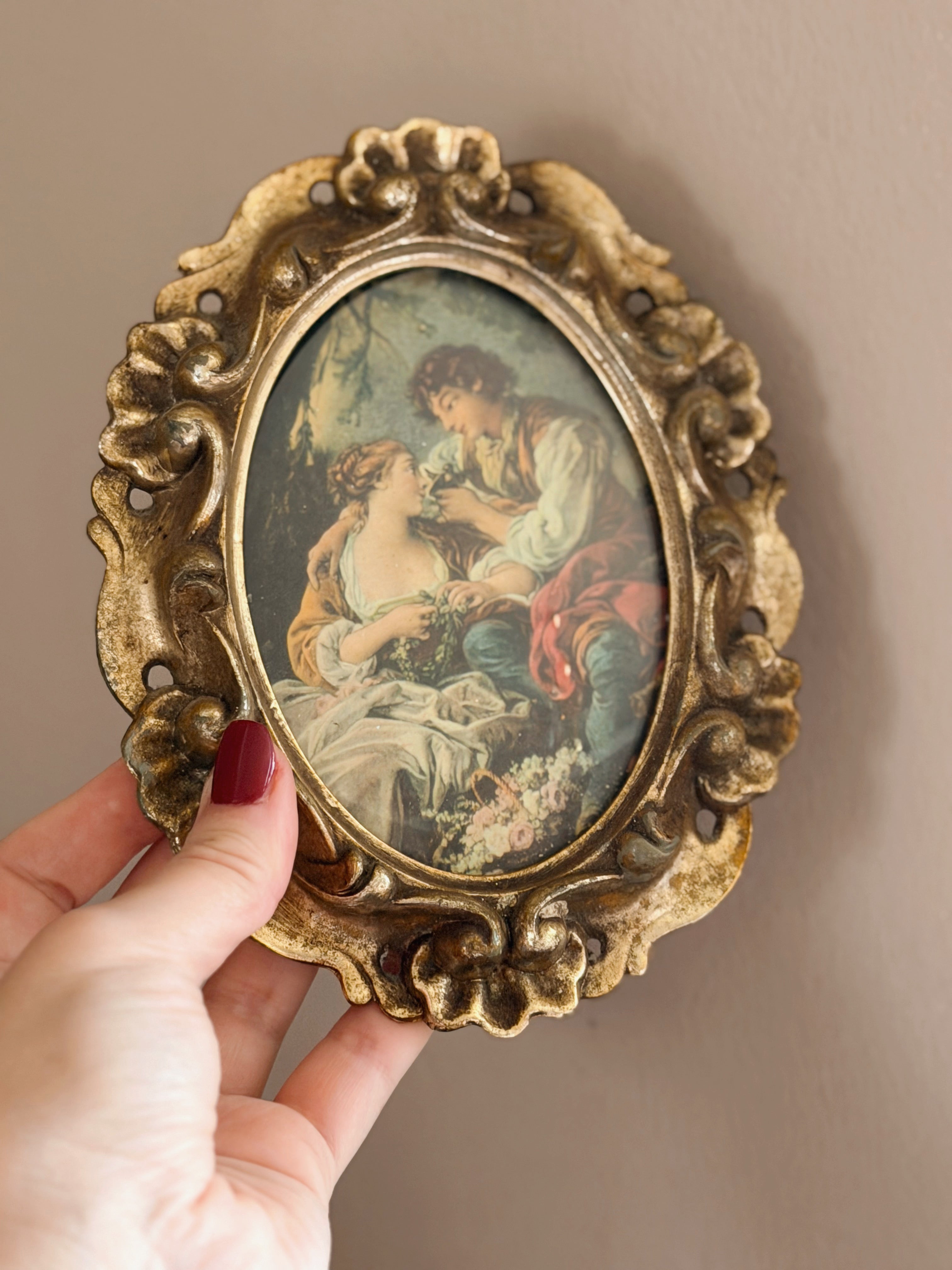 Vintage Rococo Frame Pictures