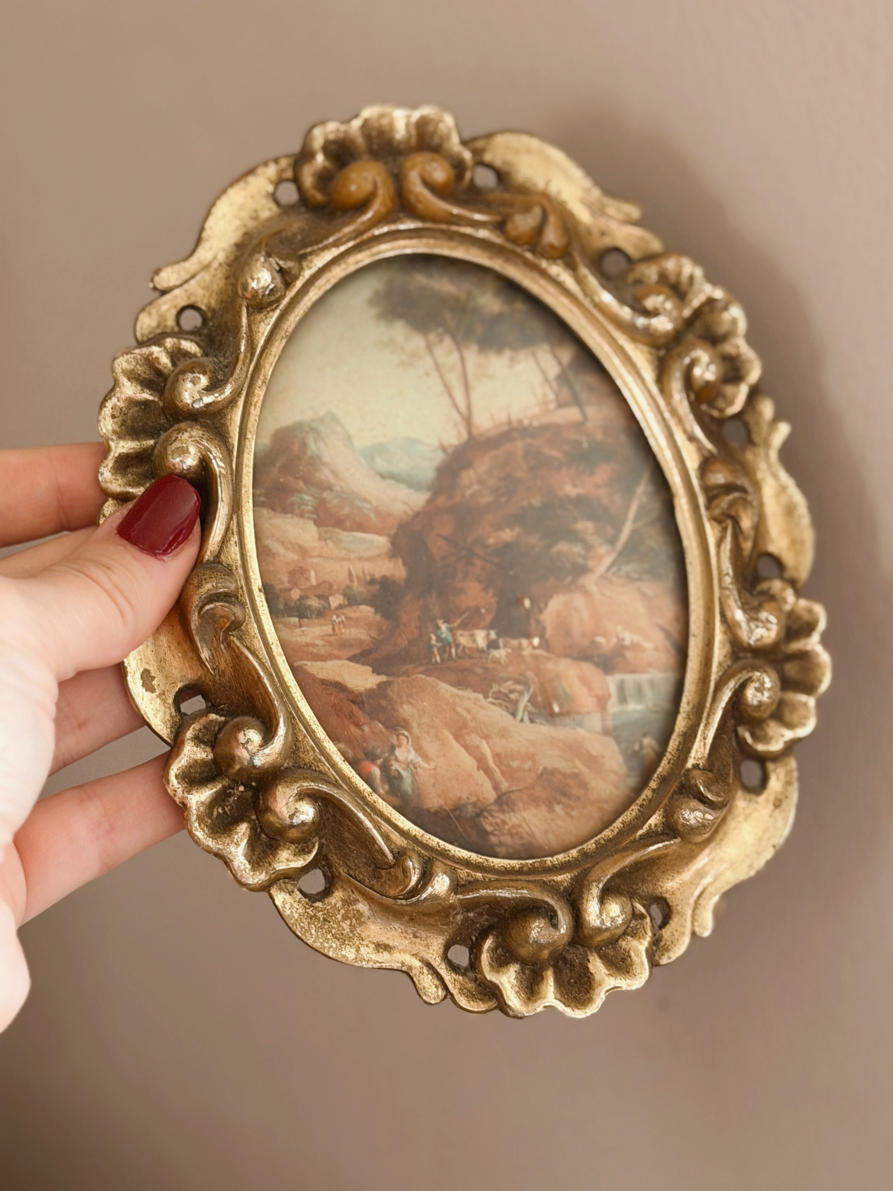 Vintage Rococo Frame Pictures