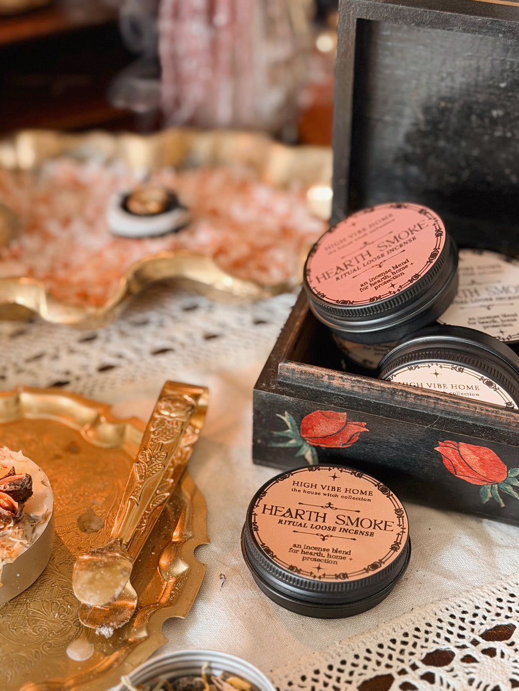 Hearth Smoke Loose Incense Blend