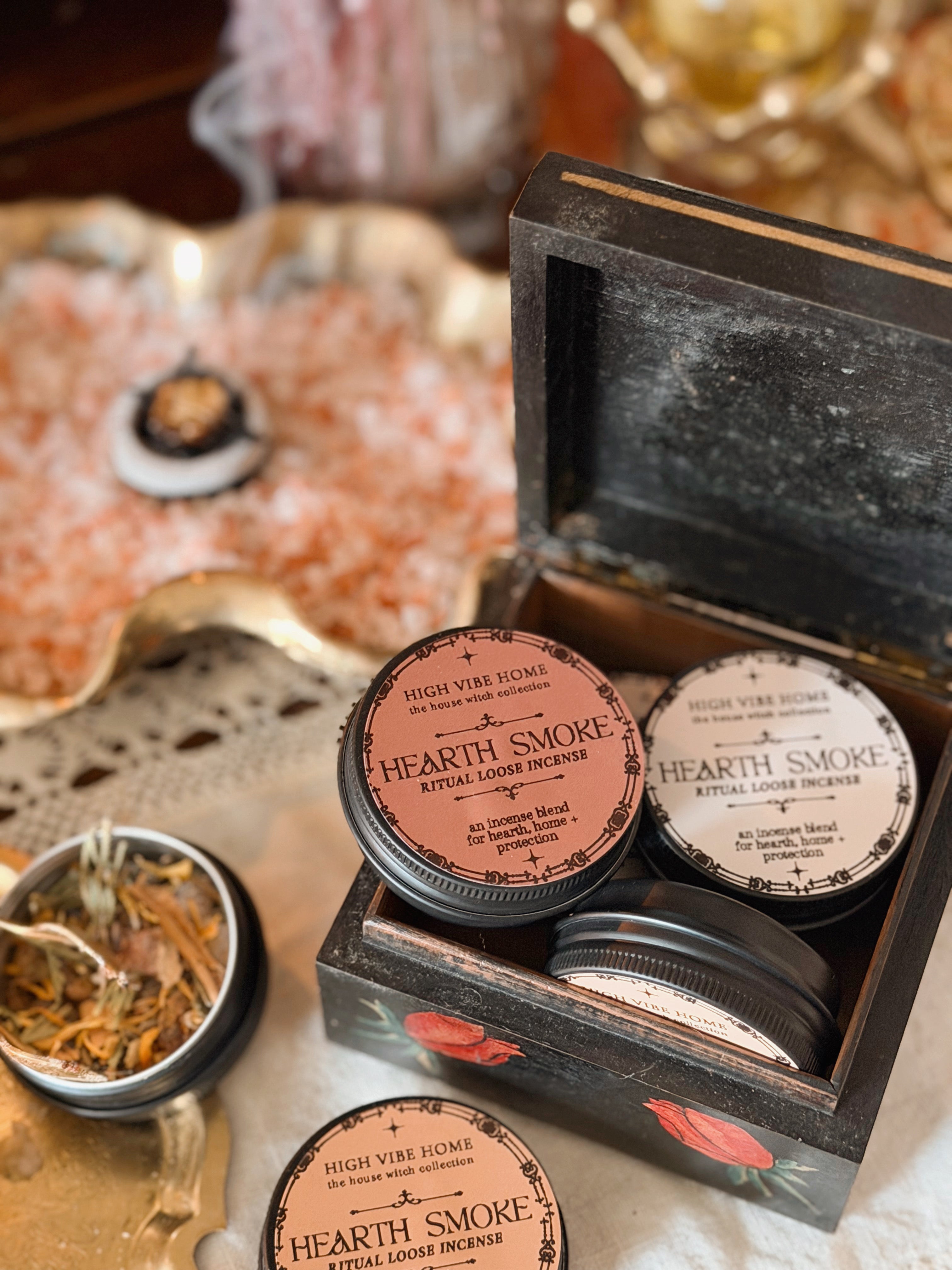 Hearth Smoke Loose Incense Blend