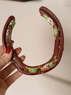 Vintage Handpainted Iron Horseshoe