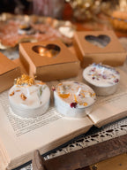A Day At The Hearth Tealight Spell Candle Trio