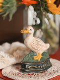 Vintage Cast Iron Duck Doorstep