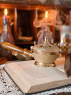 Vintage Brass Incense Burner