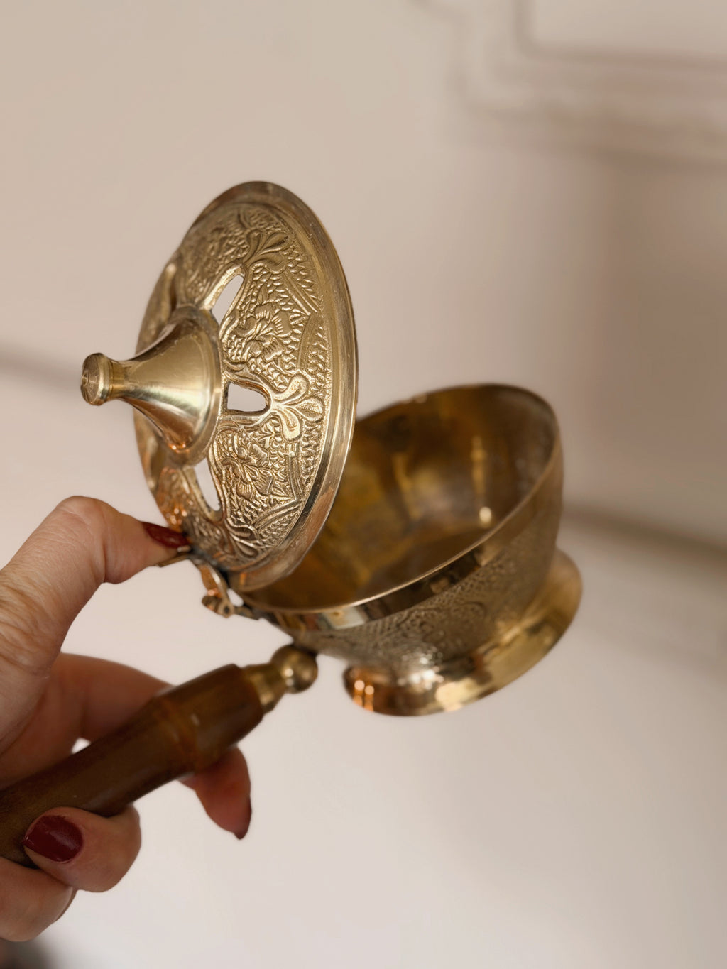 Vintage Brass Incense Burner