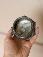 Antique Pewter Cauldron No.2