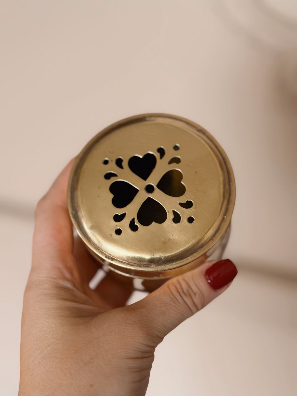 Vintage Brass Trinket Box