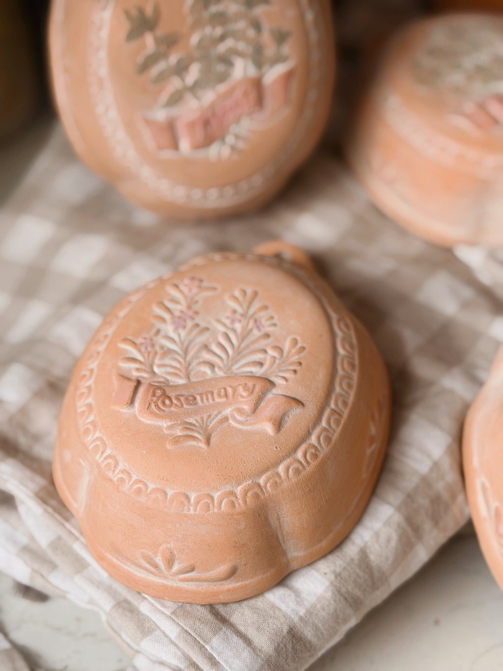 Vintage Set of Herb Jelly Moulds (UK ONLY)