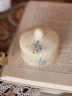Vintage Onyx Floral Trinket Pot