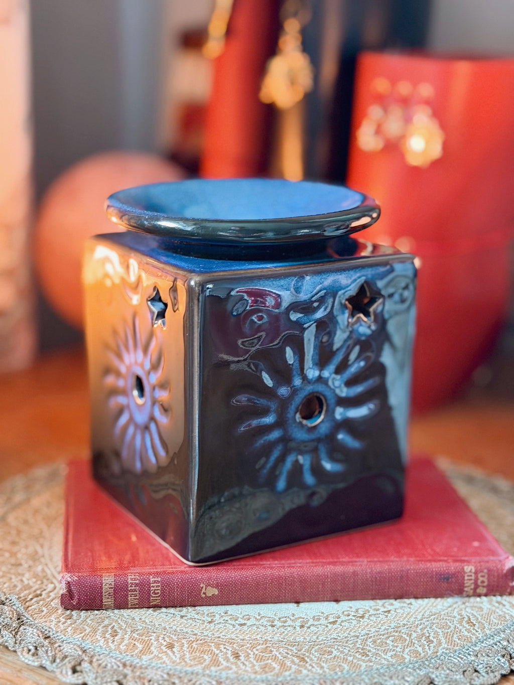 Vintage Celestial Wax Burner