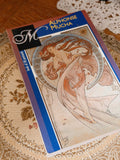 Vintage Alphonse Mucha Book of Postcards