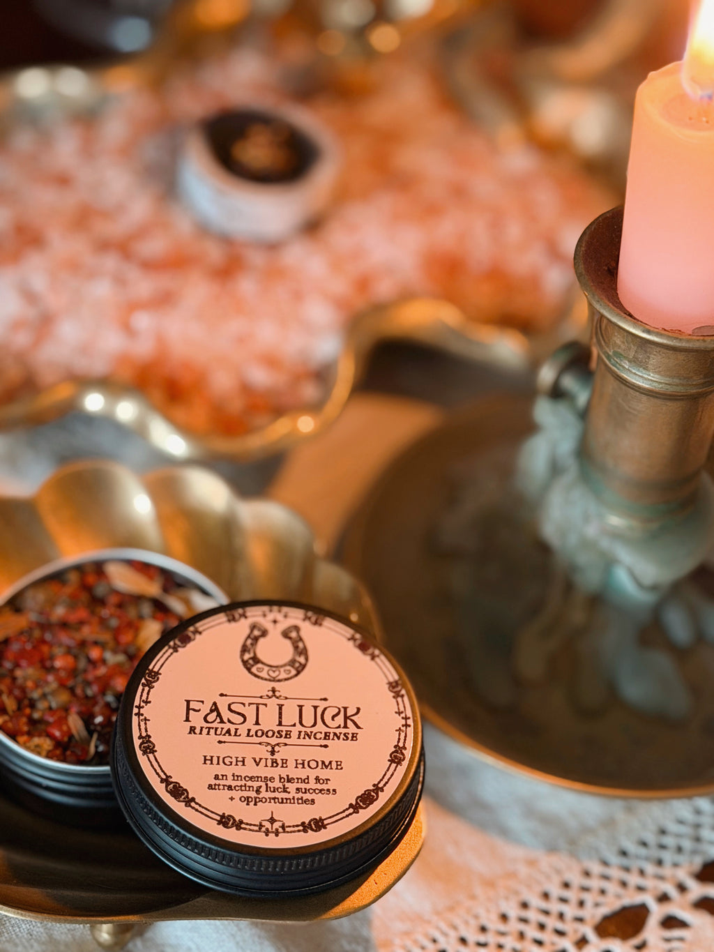 Fast Luck + Success Loose Blend Incense