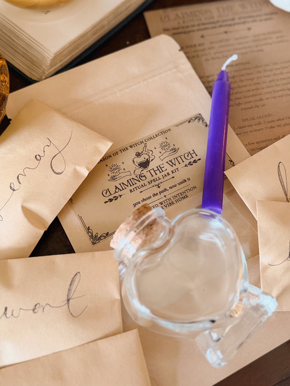Claiming The Witch Spell Jar Kit