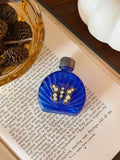 Vintage Cobalt Glass Perfume Bottle