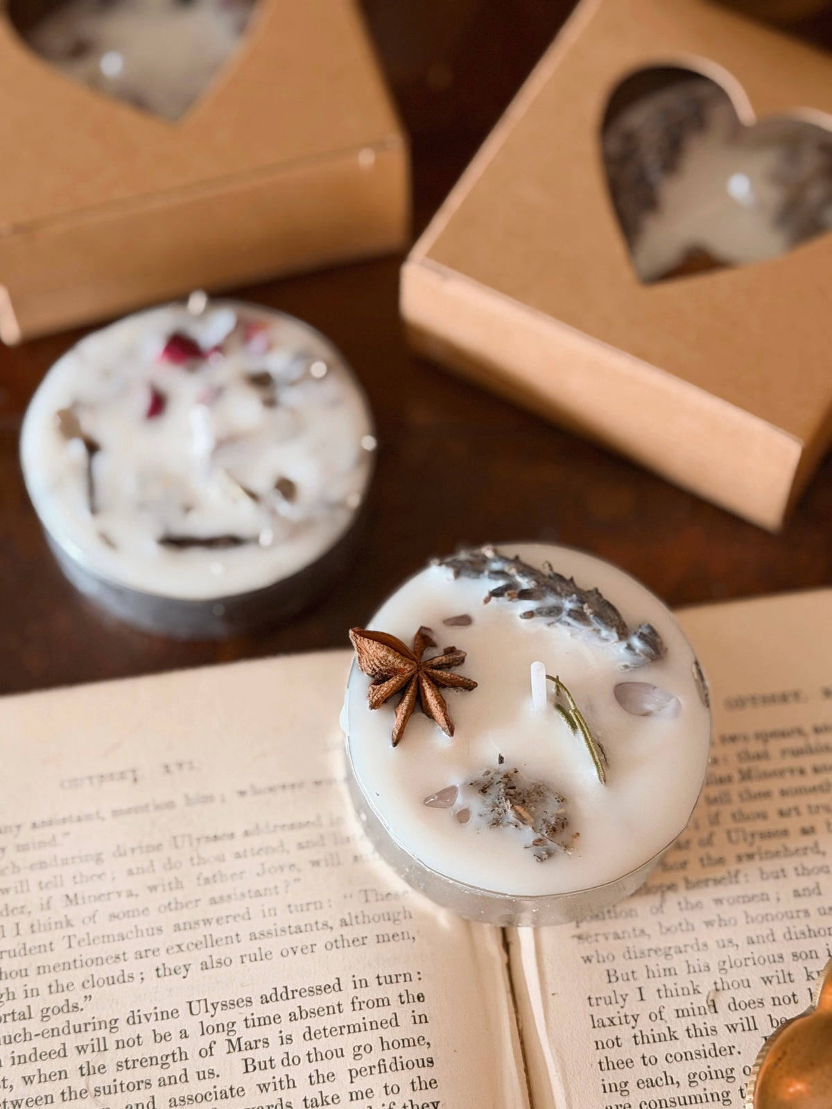 The Witching Hour Tealight Spell Candle Duo