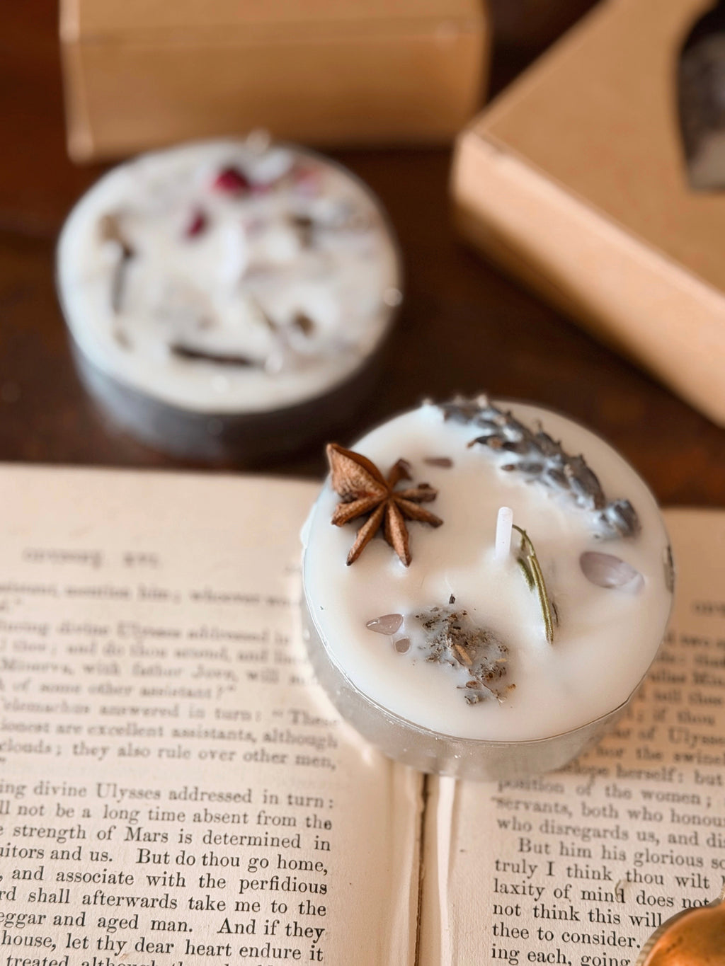 The Witching Hour Tealight Spell Candle Duo