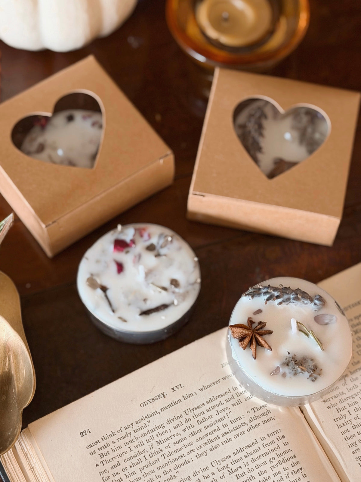 The Witching Hour Tealight Spell Candle Duo