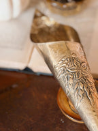 Vintage Brass Wall Vase (UK ONLY)