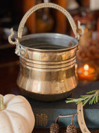 Vintage Brass Cauldron No.5