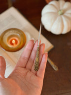 Ornate Metal Candle Scribe