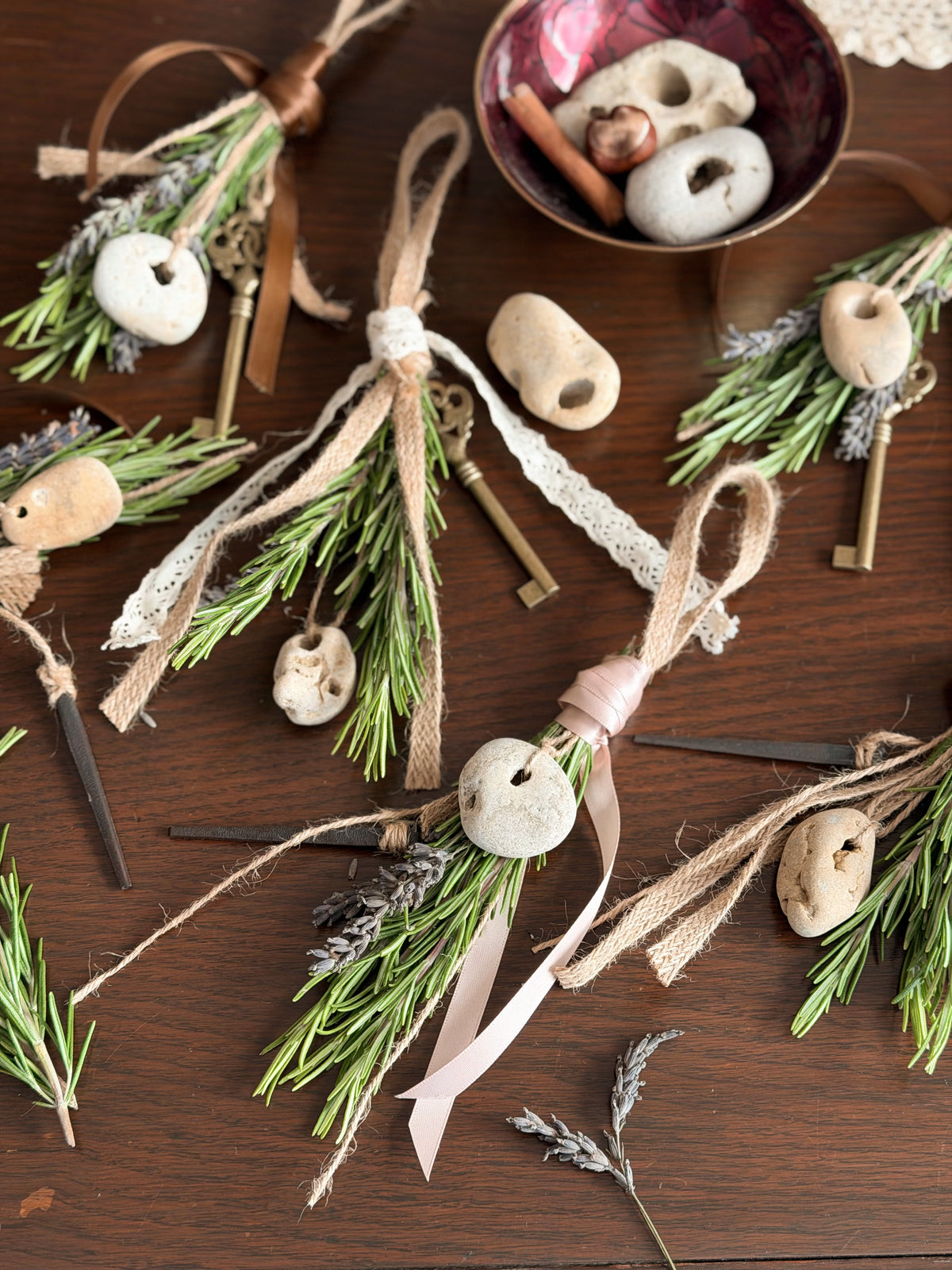 Herbal Hagstone Door Charm