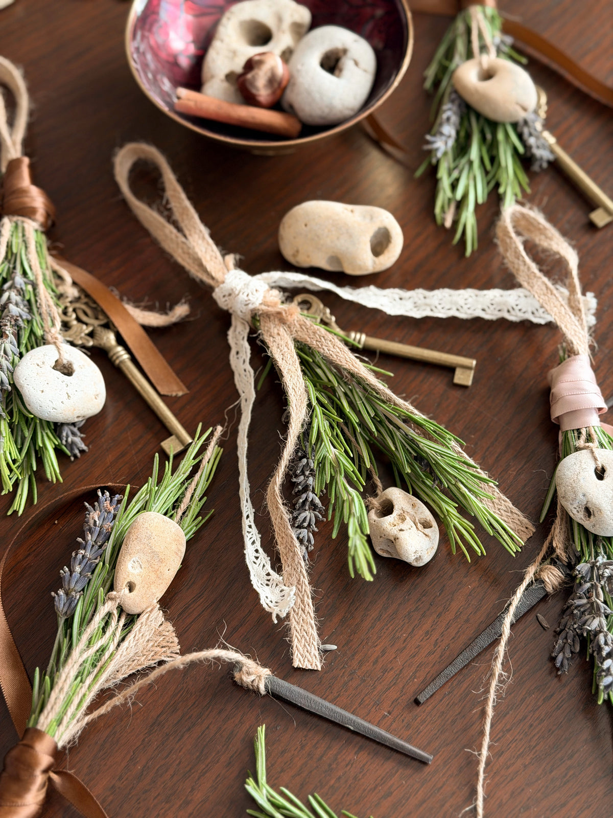 Herbal Hagstone Door Charm
