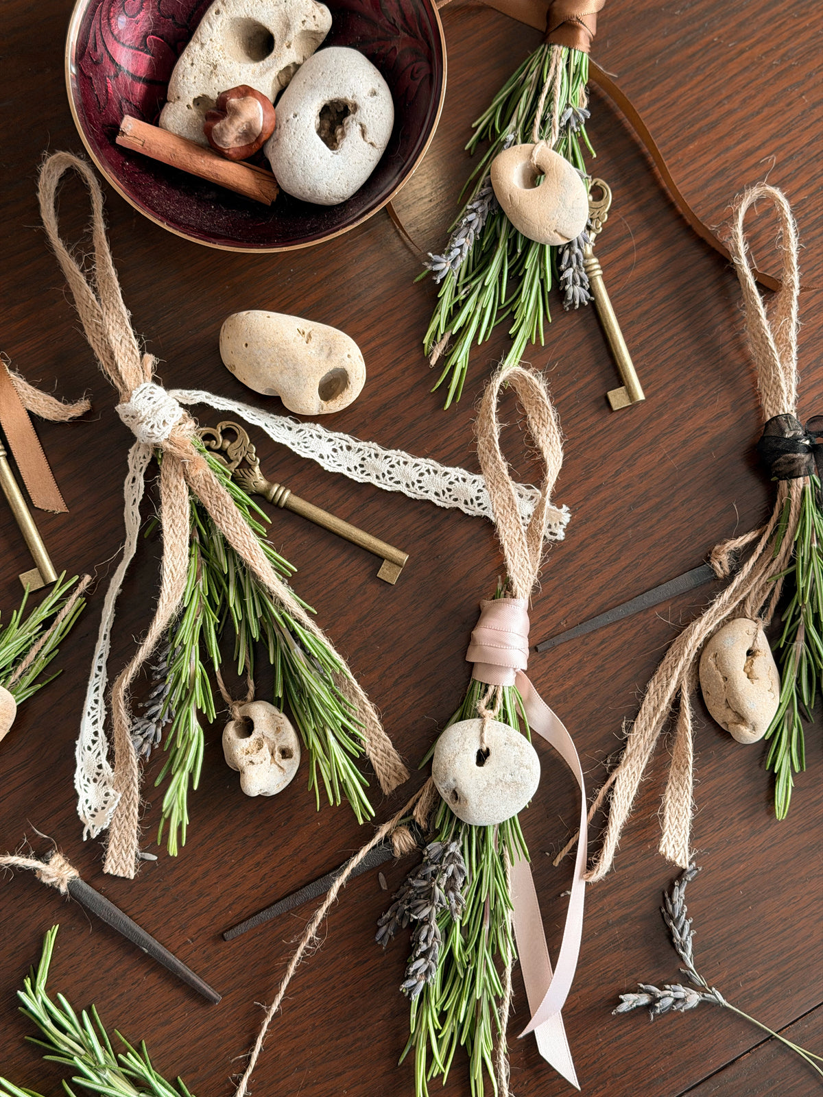 Herbal Hagstone Door Charm