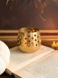Vintage Brass Tealight Candle Holder