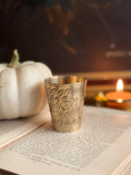Vintage Brass Offering Cup