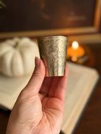 Vintage Brass Offering Cup