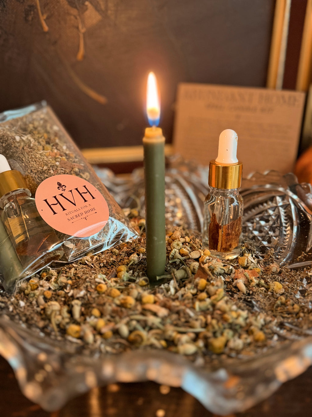 Abundant Home Spell Candle Kit