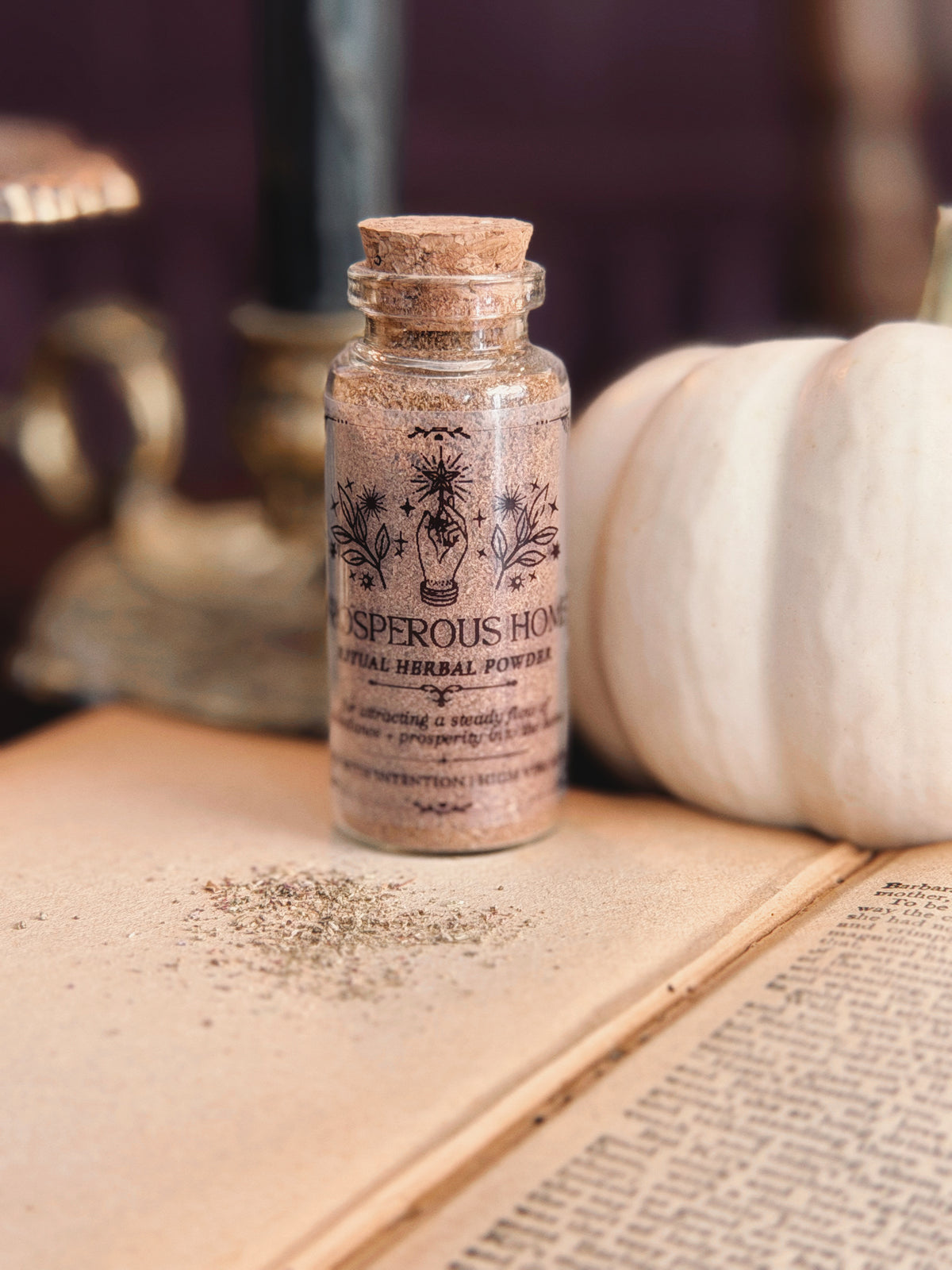 A Prosperous Home Herbal Powder Blend