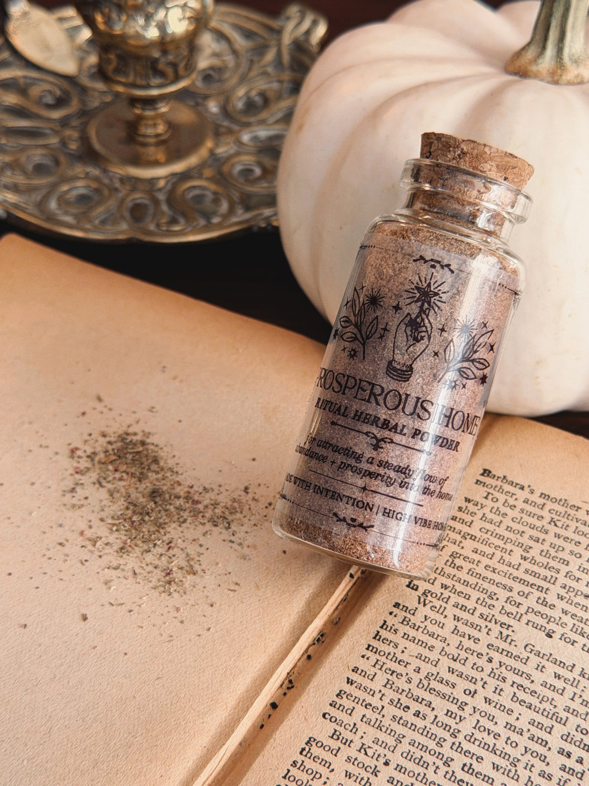 A Prosperous Home Herbal Powder Blend
