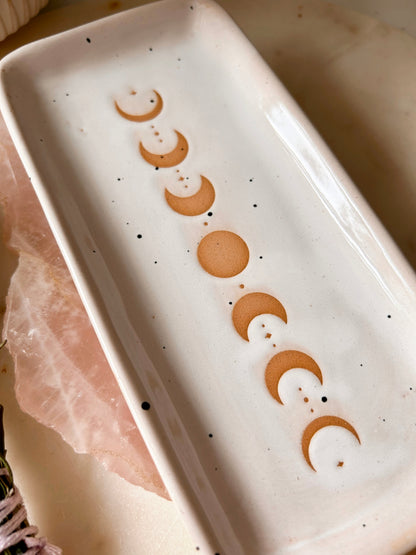 Moonphase Ceramic Trinket Tray