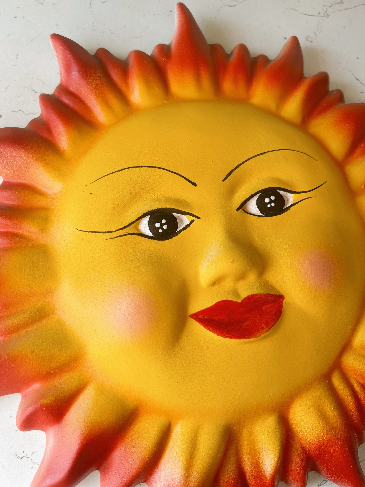 Vintage Sun Plaque