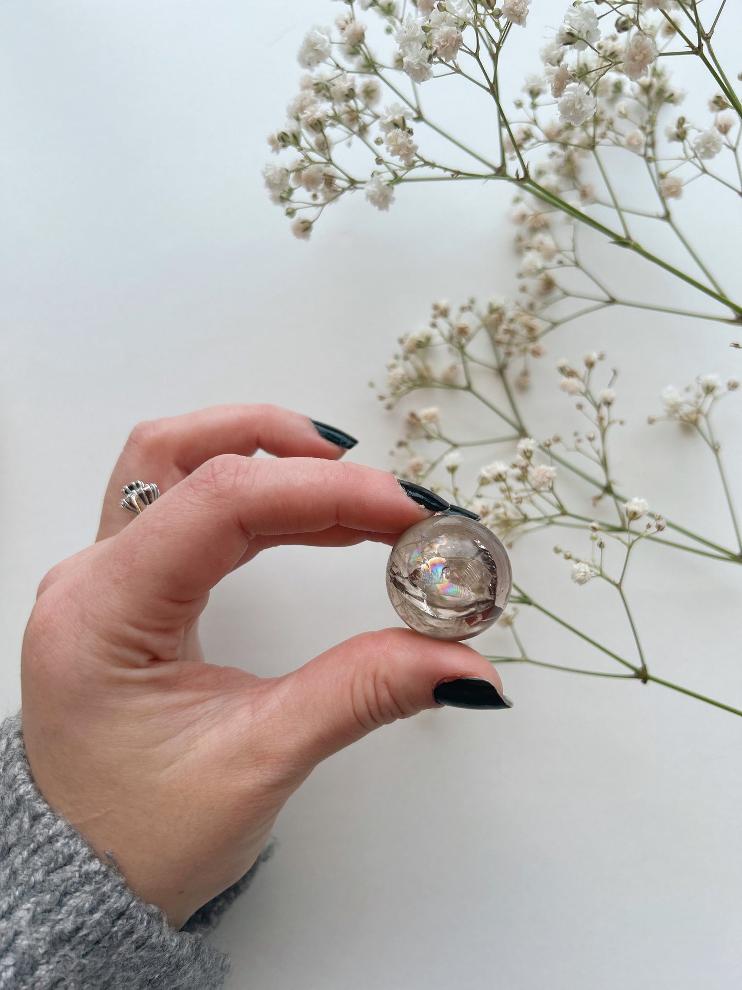 Smokey Quartz Spheres