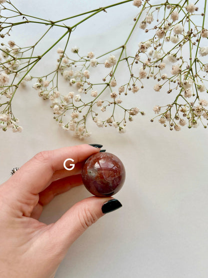 Ocean Jasper Spheres