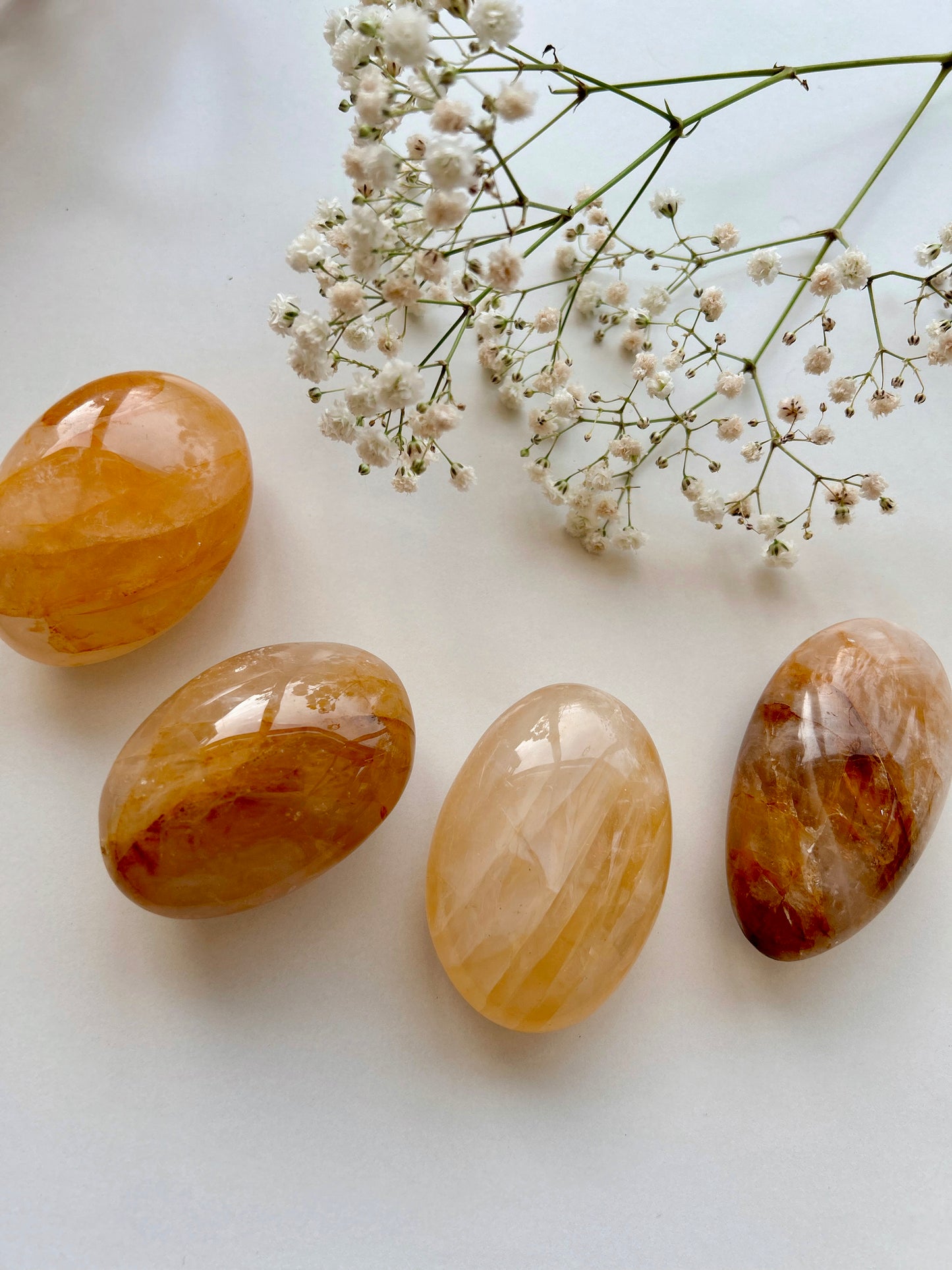 Golden Healer Palmstones