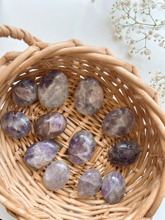 Small Amethyst Palmstones