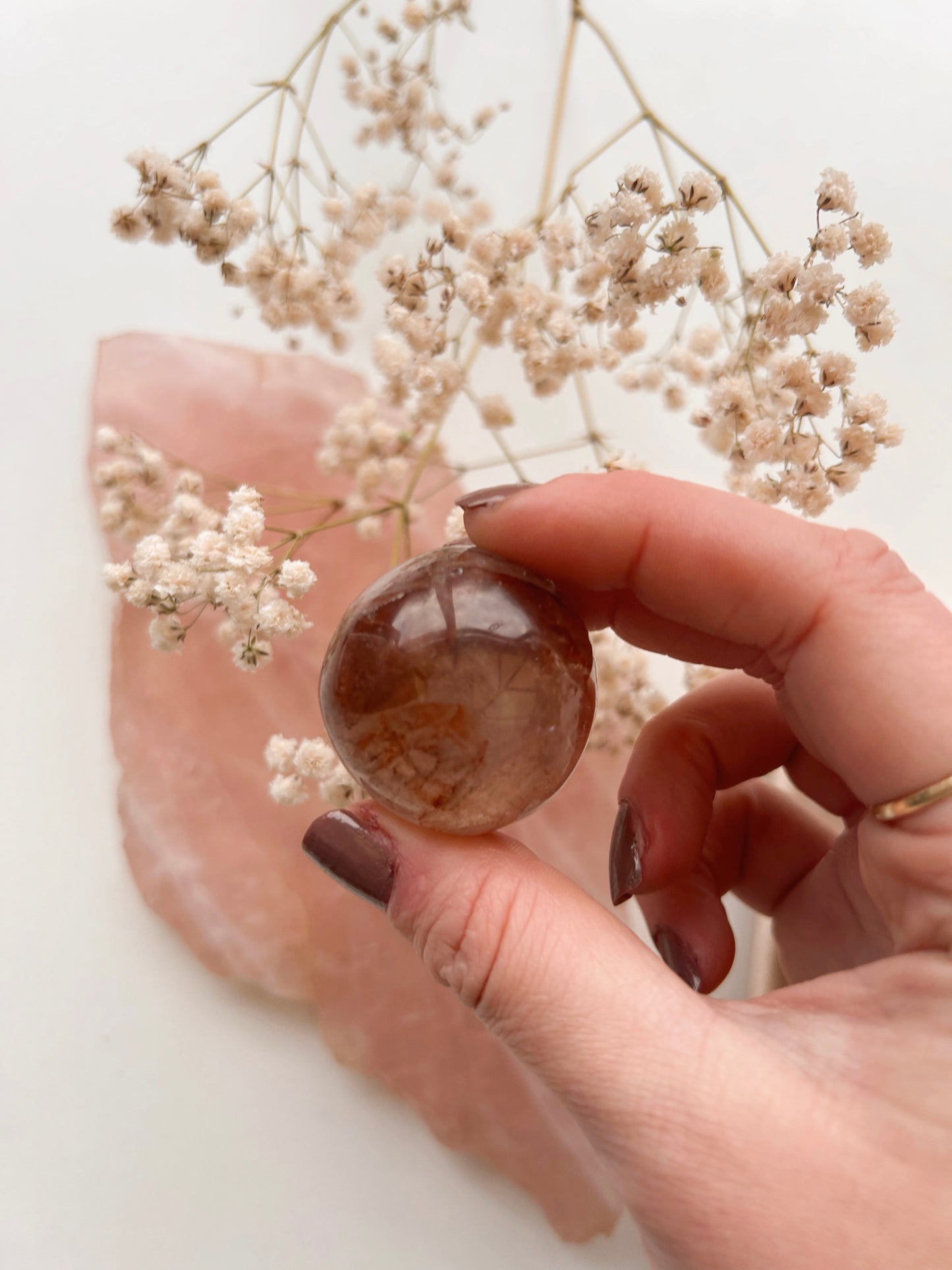 Red Hematoid Quartz Large Tumblestones | Fire Quartz