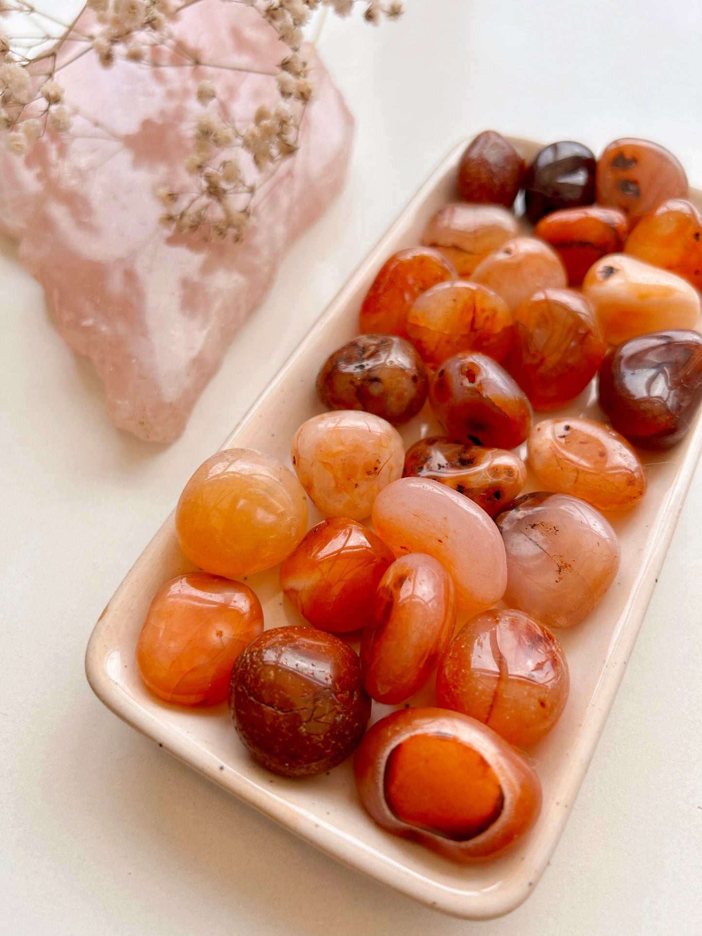 Medium Carnelian Tumblestones