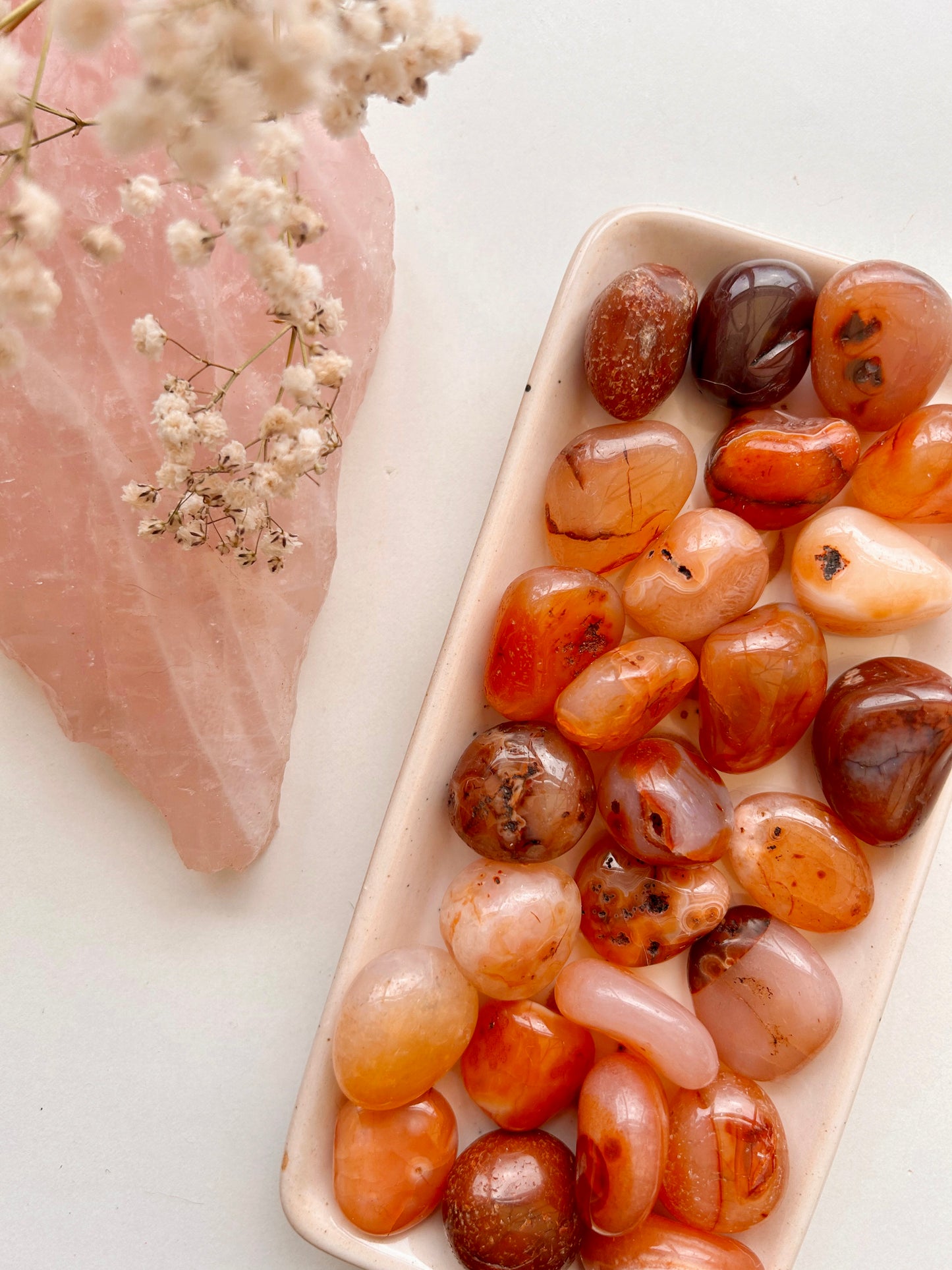 Medium Carnelian Tumblestones