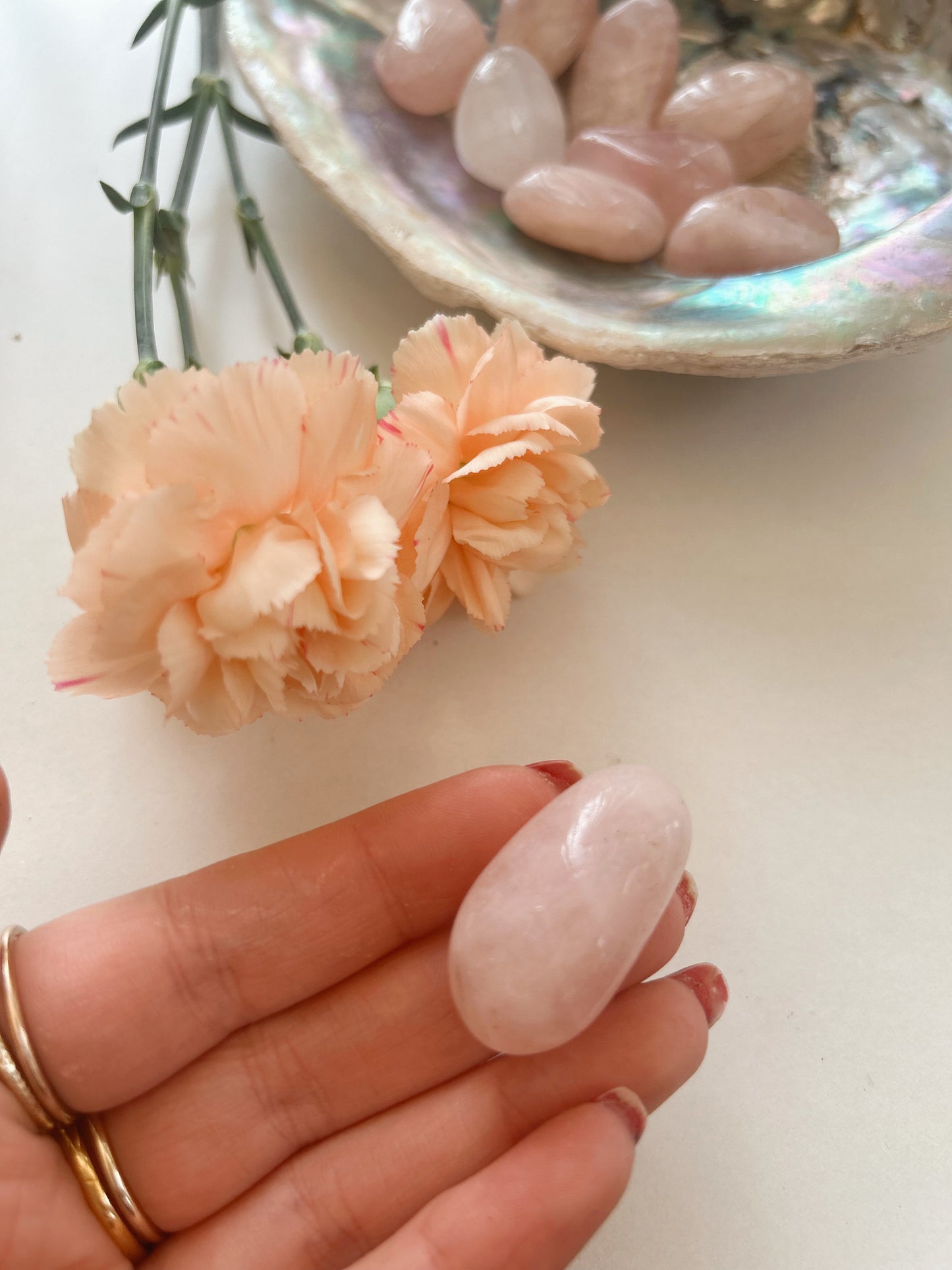 Rose Quartz Tumblestone