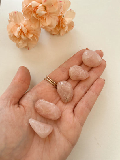 Mini Rose Quartz Tumblestones