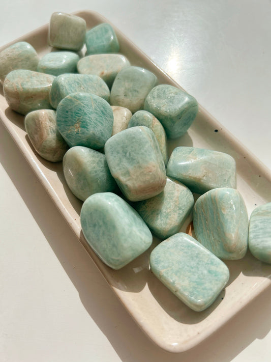 Amazonite Crystal Tumblestones