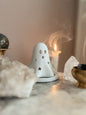 PREORDER : Ceramic Ghost Incense + Tealight Holder