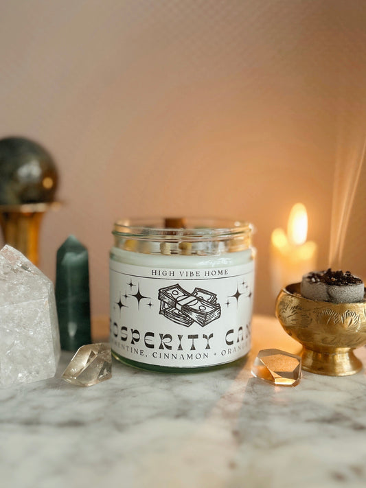 Prosperity Spell Candle