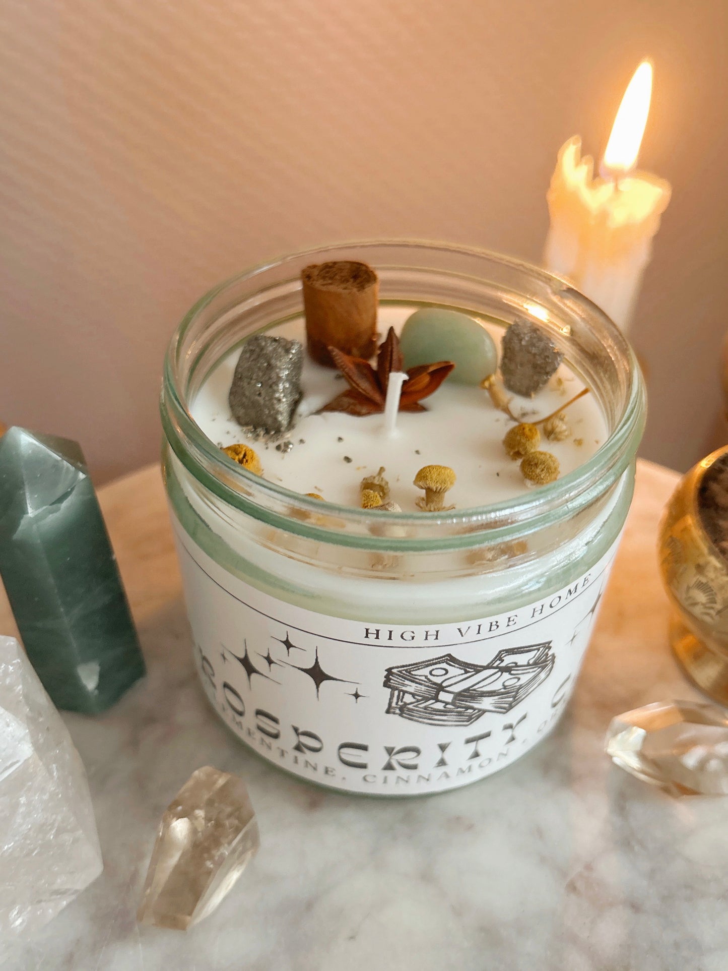 Prosperity Spell Candle