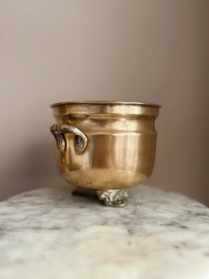 Vintage Brass Cauldron No.7