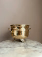 Vintage Brass Cauldron No.8